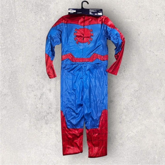NEW Marvel Spiderman Costume Muscle Chest Costume Large kids - Picture 5 of 6